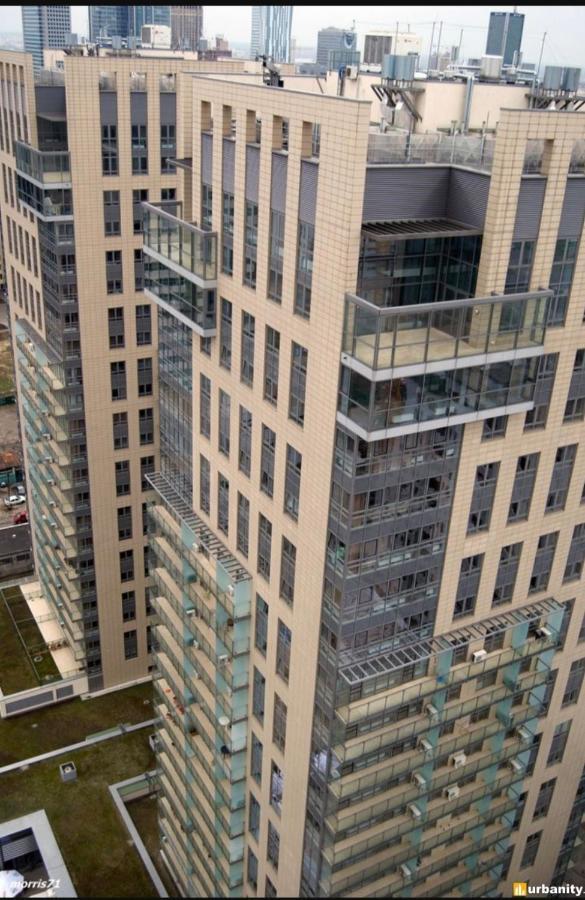 Ferienwohnung Platinum Towers Warschau Exterior foto